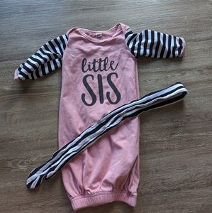 3/$10 Little Sister sleep gown